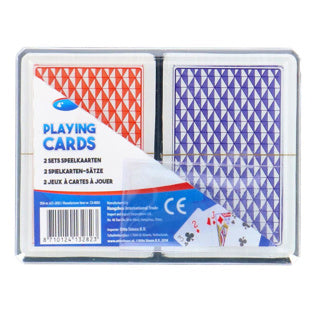 Grundlegende Spielkarten in Box 2 Sets