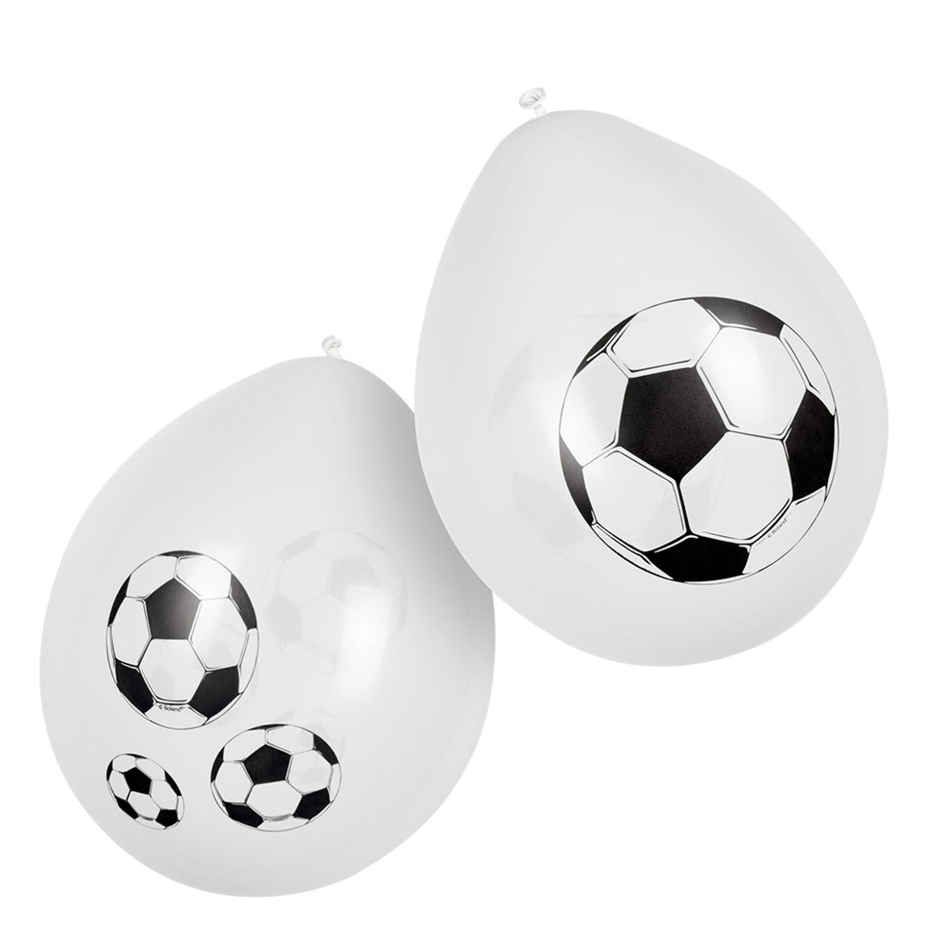 Boland Latexballons Fußball 25 cm, 6st.