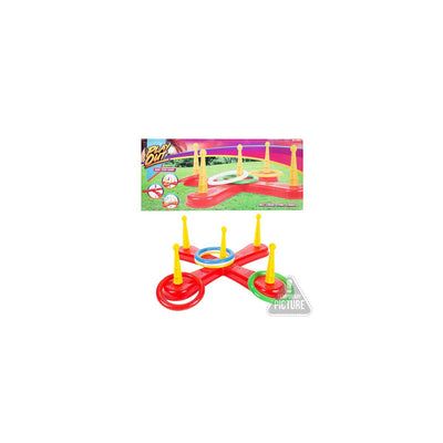 Toi-Toys spielen Ringorwerppel hell mit 5 Ringen