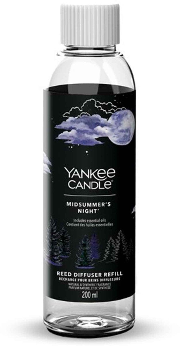 Yankee Candle - Nachfüllpackung für Duftstäbchen 200 ml - Mittsommernacht