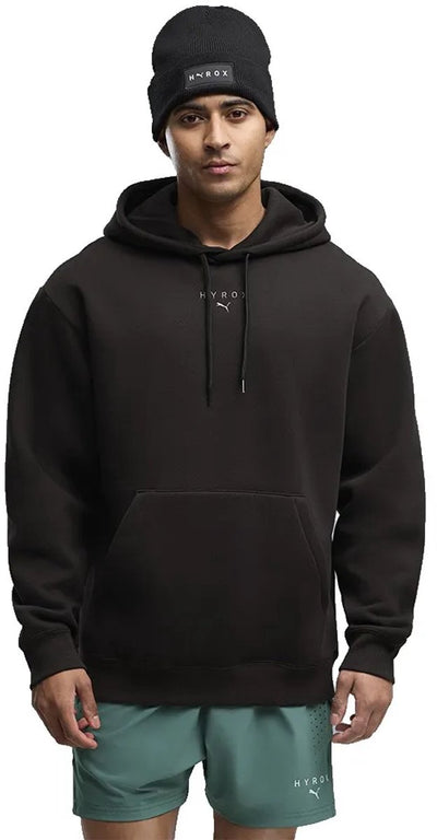 Puma x Hyrox Schwergewichts-Kapuzenpullover, Schwarz, L, Herren