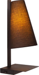 Lucide Gregory – Nachttischlampe Wandleuchte – 1xE27 – mit USB-Ladepunkt – Schwarz