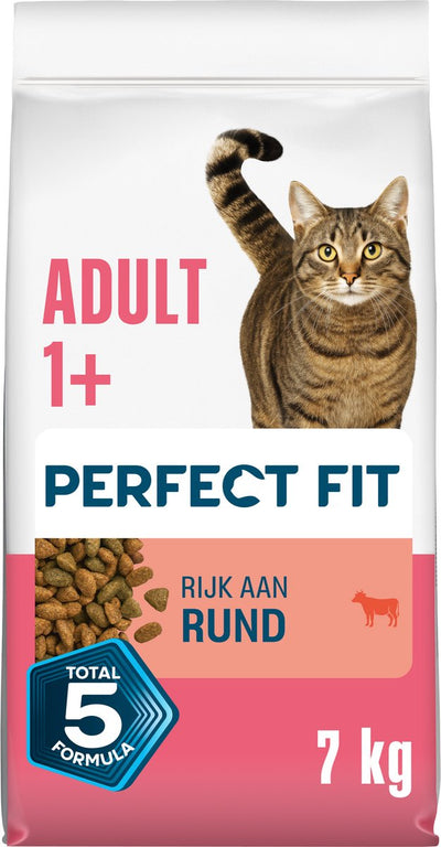 Perfekt passendes Katzenfutter – Erwachsene – Rind – 7 kg