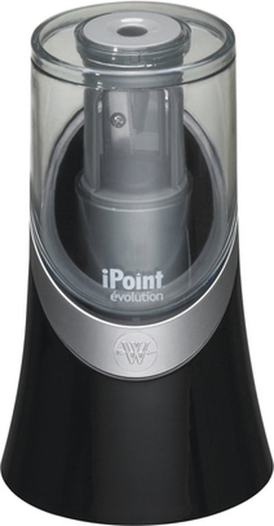 Elektrischer Bleistiftspitzer von Westcott – iPoint Evolution – ohne Batterien – Schwarz – AC-E55030