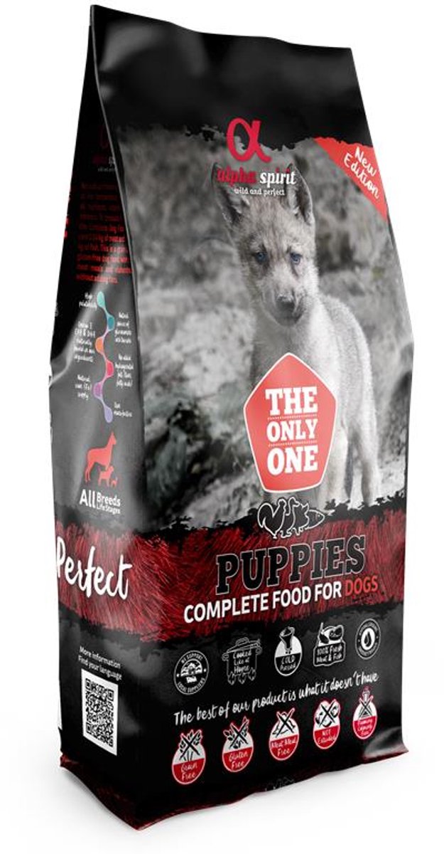 Alpha Spirit Puppies Welpen Multiprotein das einzige natürliche Hundefutter | 12