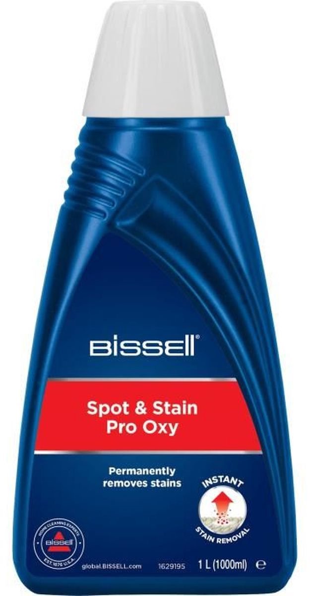 Bissell Spot Stain Pro Oxy 1 l – Teppichpolsterreiniger für hartnäckige Flecken – Teppichreinigerformel für Fleckenreinigung – Oxy-Reinigungsmittel – 20383