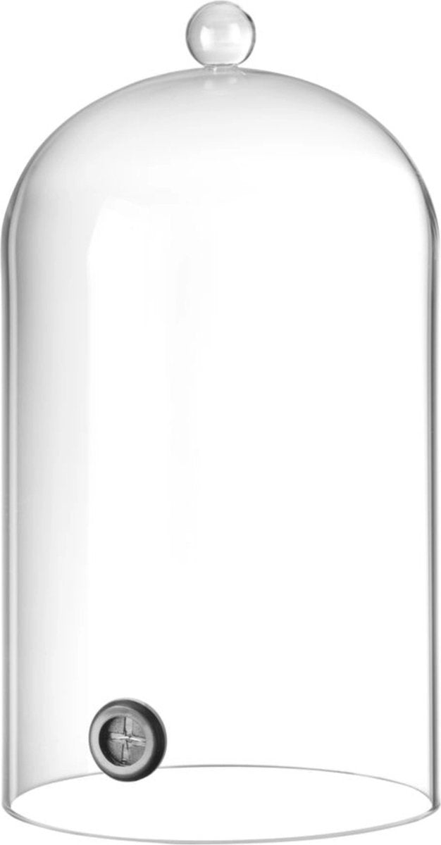 Hendi Glasglocke mit Belüftungsöffnung – Borosilikatglas – ø150 x (h) 280 mm