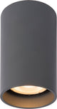 Lucide delto - Deckenstrahler (Deckenleuchte) - ø 5,5 cm - LED dimmen bis warm - GU10 - 1x5W 2200K 3000K - Grau