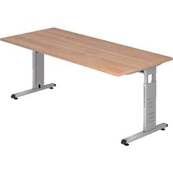 Bach Schreibtisch Hammerer Fox 19 N 180x80cm melaminbeschichtete Spanplatte Walnuss