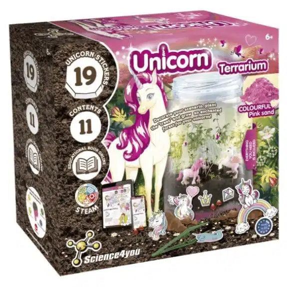 Oku science4you Einhorn Terrarium Einhorn