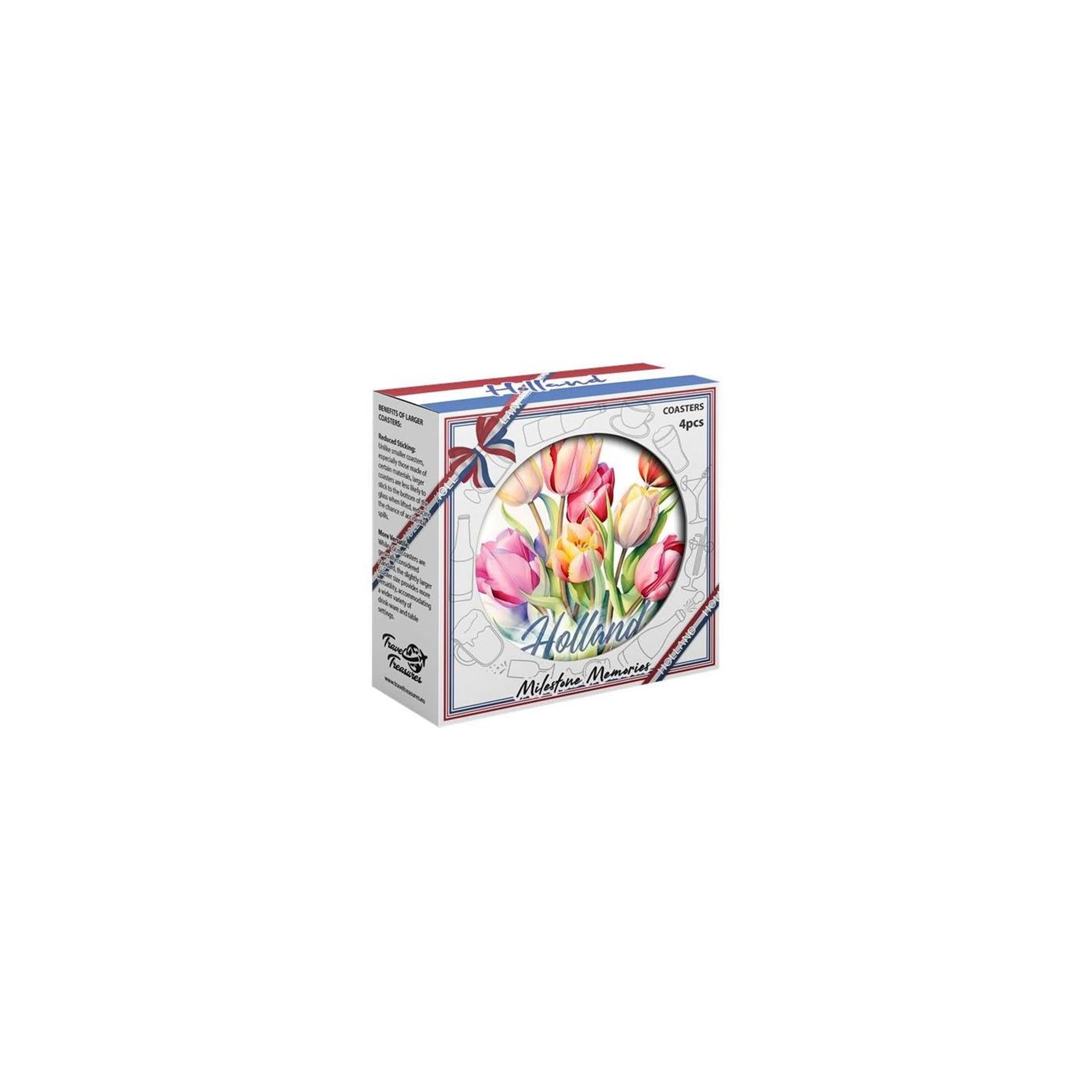 Untersetzer Tulpe ø10,3cm 4er-Set