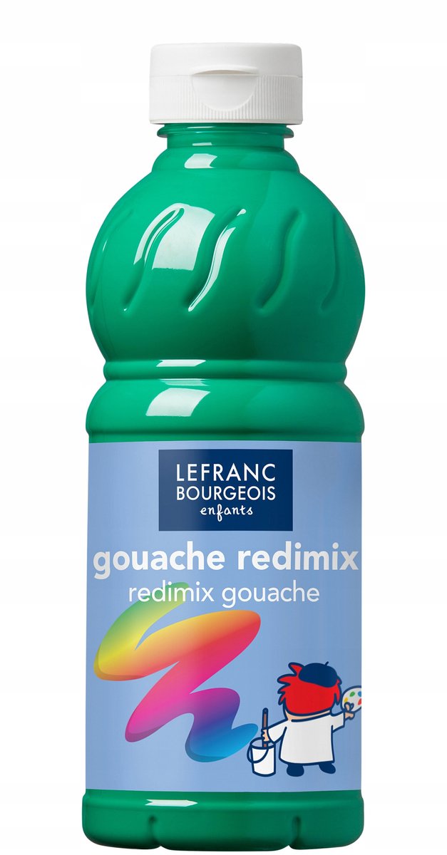 Lefranc bürgerliche Plakatfarbe – Brillantgrün 500 ml