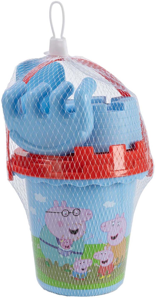 Kreative Bastelgruppe Peppa Pig Strandeimer blau – 5 Stk.