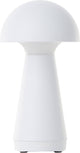 Brilliant AG Brilliant Navabi – Tischleuchte für den Außenbereich – LED 2 W – ø 9,5 cm – 130 lm – 3000 K – 3-stufig dimmbar – USB wiederaufladbar – IP44 – Weiß
