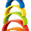 Kleine Sterne Little Rainbow Stacking Tower 7-piefe