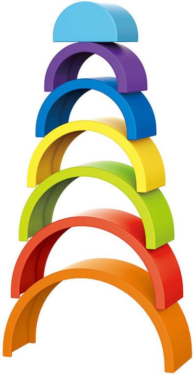 Kleine Sterne Little Rainbow Stacking Tower 7-piefe