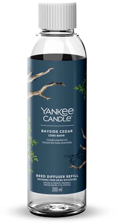 Yankee Candle - Nachfüllpackung für Duftstäbchen 200 ml - Bayside Cedar