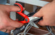 KS -Werkzeuge Universal Schere L 143 mm Gewicht 100g