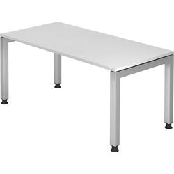 Bach Schreibtischhammer VJS16 B weiß 1600 mm x 680 mm