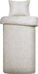 Damai Bettbezug ebba – Bio-Baumwolle – 140 x 200 220 cm – beige + 1 Kissenbezug 60 x 70