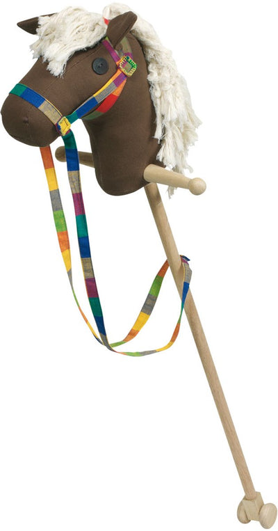Goki Holz Hobby Pferd braun