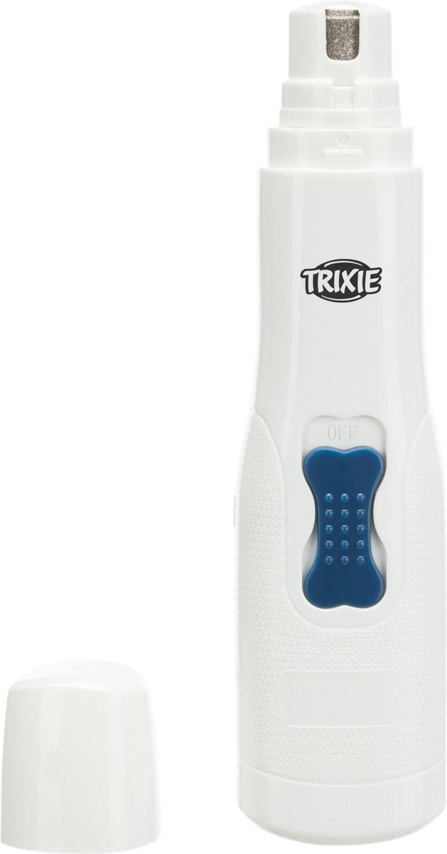 Trixie Nagelvijl Mühle auf Batterien weiß