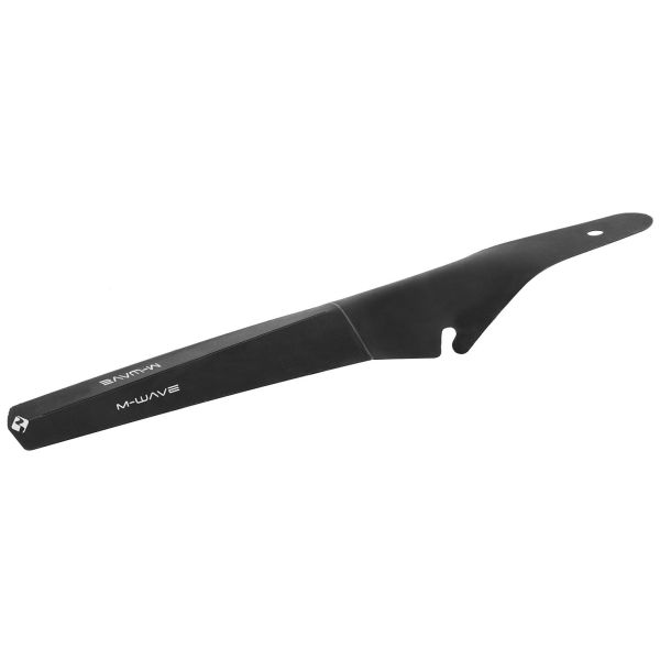 M-Wave Faltbarer Heckflügel Mud Max Flex R Clip-on