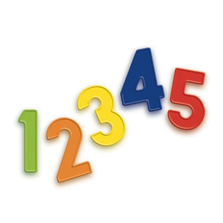 Quercetti -Magnete - Zahlen
