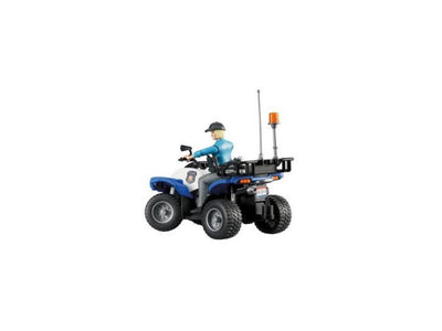 Bruder Bworld Police Quad mit Polizisten und Zubehör