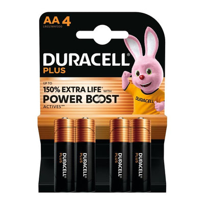 Duracell plus 100 % AA 20x4 (lr6)