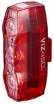 Cateye viz450 Rücklicht – Lumen: 450–300 Grad Sichtbarkeit – USB wiederaufladbar – Opticube-Linsentechnologie – 4 Lichtmodi – Rot