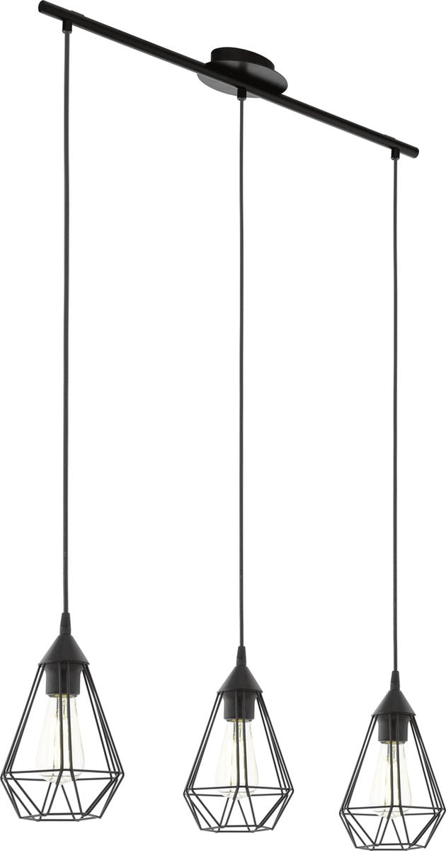 Eglo Tarbes Hängelampe – E27 – 79 cm – Schwarz