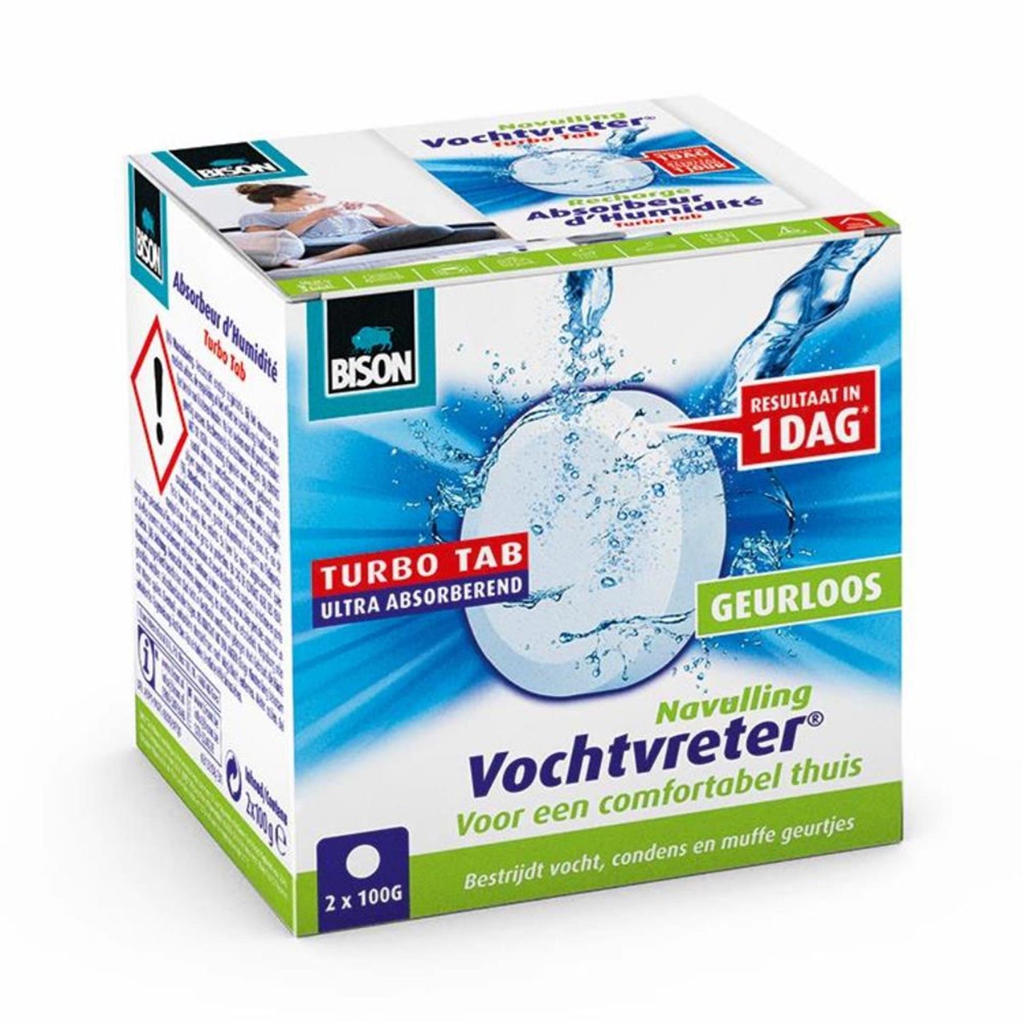 Bison Feuchtigkeit Esser Turbo Nachfülllosenloser 100gr