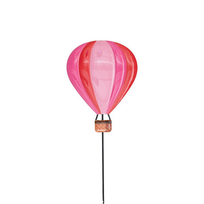 Anna's Collection Heißluftballonstecker Metall rosa 18x65cm