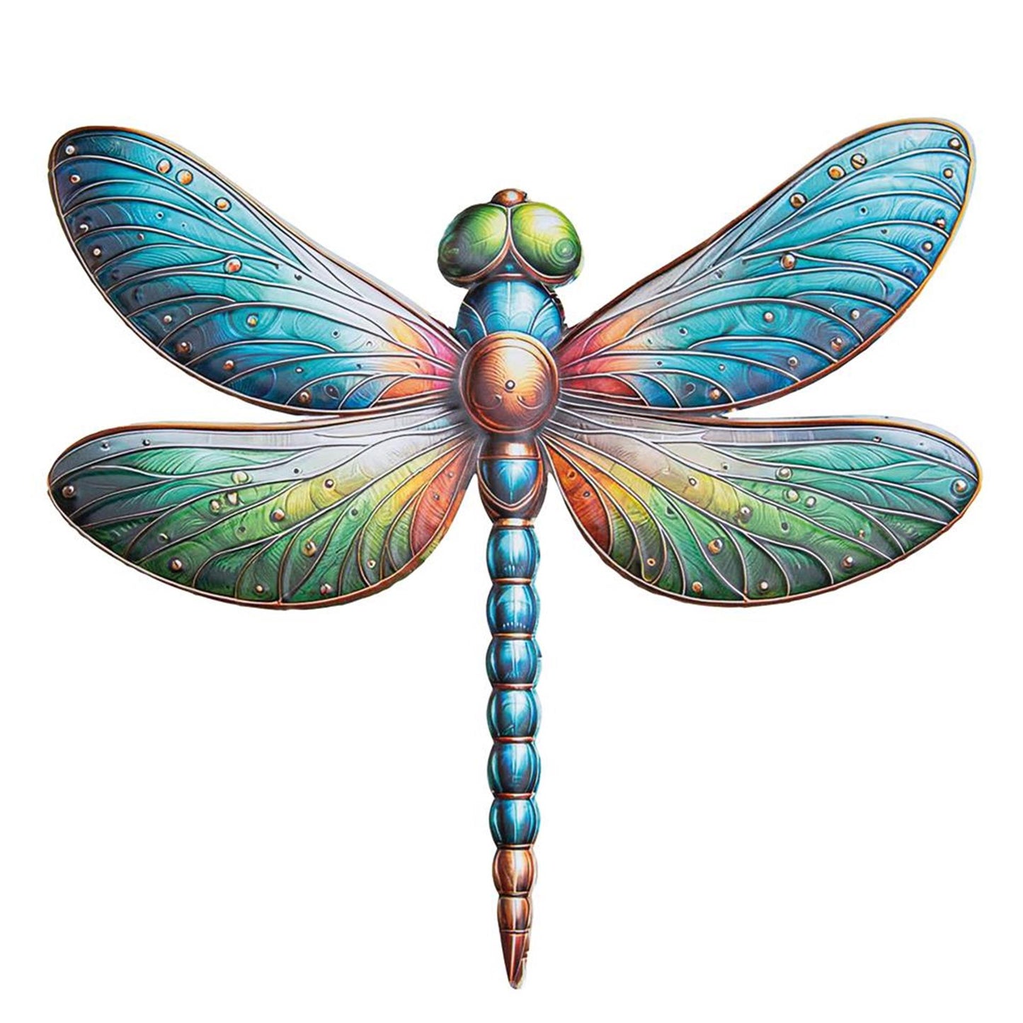 Anna's Collection Wanddeko Libelle aus Metall 37,5x42,5cm