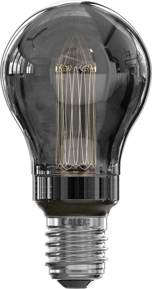 LED-Lampe der Calex Crown-Serie – E27 – A60-Lichtquelle Titan – 2,3 W – dimmbar