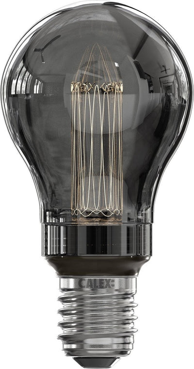 LED-Lampe der Calex Crown-Serie – E27 – A60-Lichtquelle Titan – 2,3 W – dimmbar