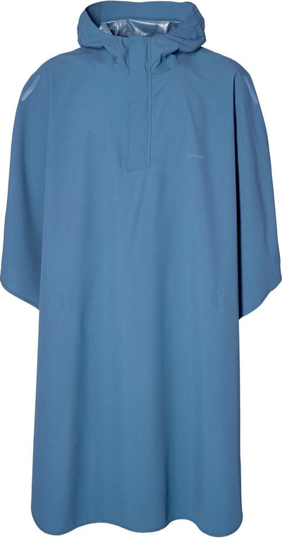 Basil Poncho Hoga Unisex Horizontblau Einheitsgröße