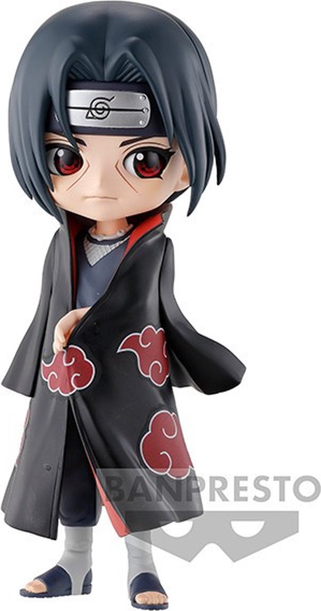 Banpresto Co., Ltd. Naruto Shippuden Q Posket – Itachi Uchiha (Ver.a) – Statue 14 cm