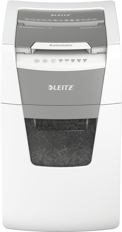 Leitz iq autofeed office 150 automatischer Aktenvernichter Micro Chips Vei