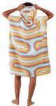 Pack Handtuch-Poncho – L XL – Retro-Kurve