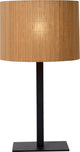 Lucide Magius - Tischlampe - ø 28 cm - 1xE27 - Natur - Japandi