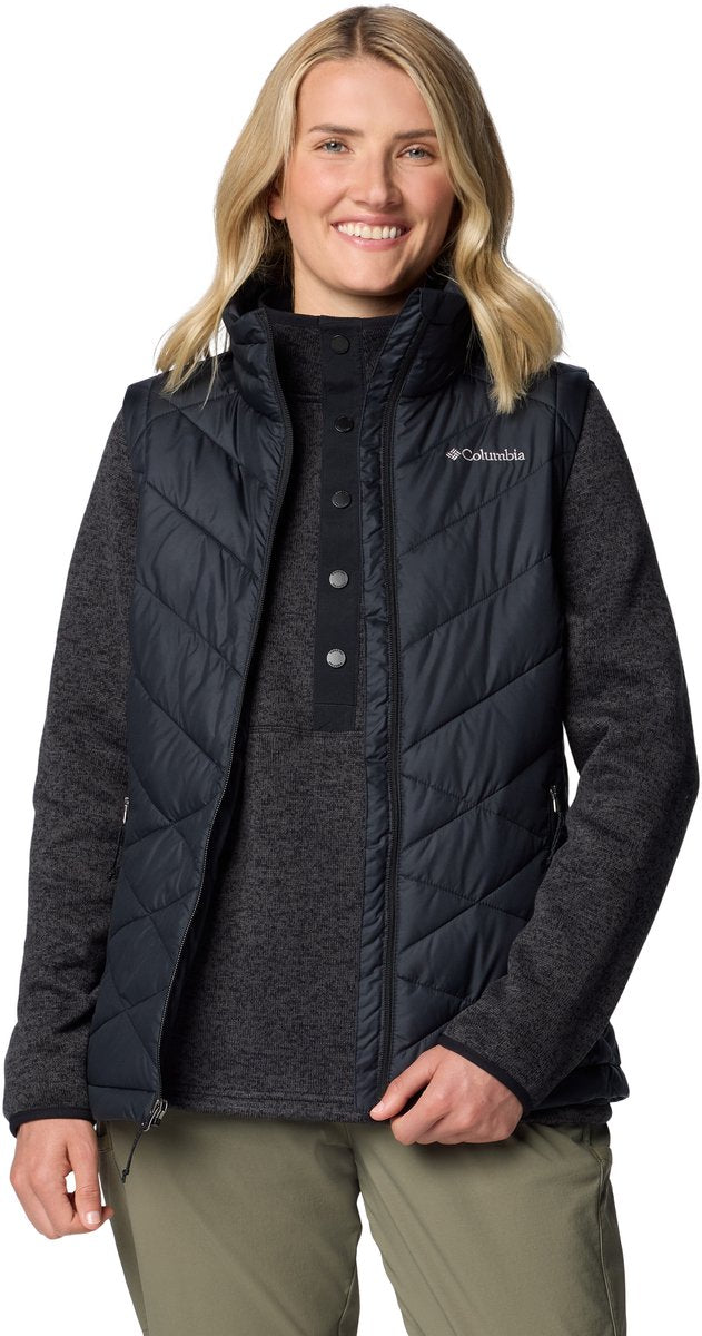 Columbia heavenly™ II Weste Damen Outdoor-Körperwärmer – Schwarz