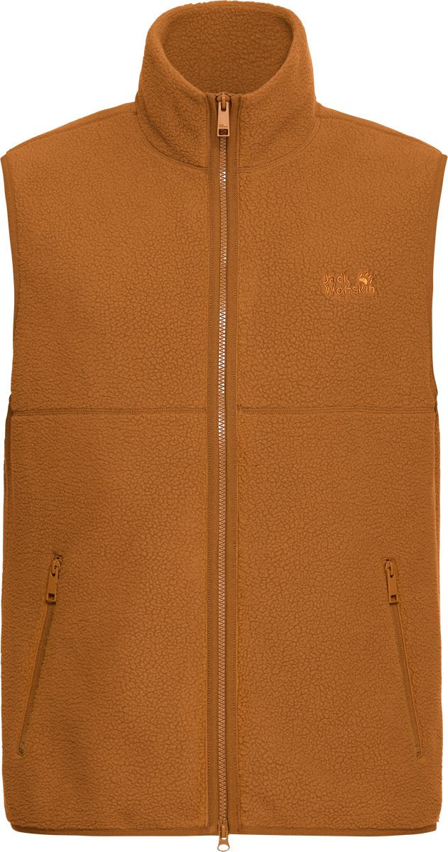 Jack Wolfskin Lite Curl Vest M Outdoor-Körperwärmer für Herren – Herbstblätter