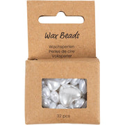 Creativ Company Wachsperlen, Herzen, D 7-13 mm, Lochgröße 1,3-1,5 mm, ca. 27 Stück, Perlmutt, 32 Stück 1 Box - afbeelding 2