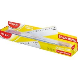 Lineal Anfang 146 kartiert Kunststoff 30 cm transparent