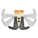 Velo Griff Set Ergogel D3 bar mit Gelfüllung und Klemme schwarz grau - afbeelding 2