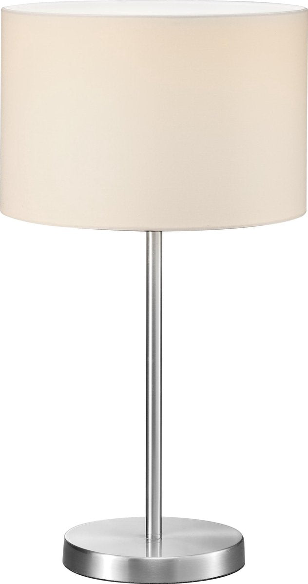 Trio Hotel - Tischleuchte - Nickel matt - exkl. 1x e27 4.9 w - cord switch