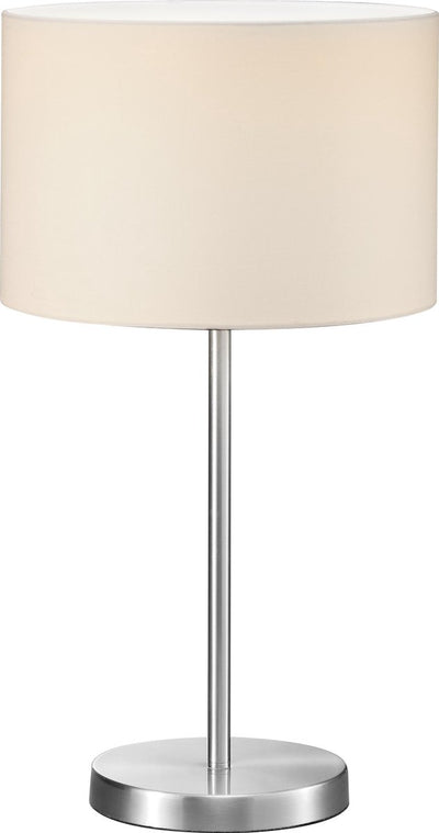 Trio Hotel - Tischleuchte - Nickel matt - exkl. 1x e27 4.9 w - cord switch