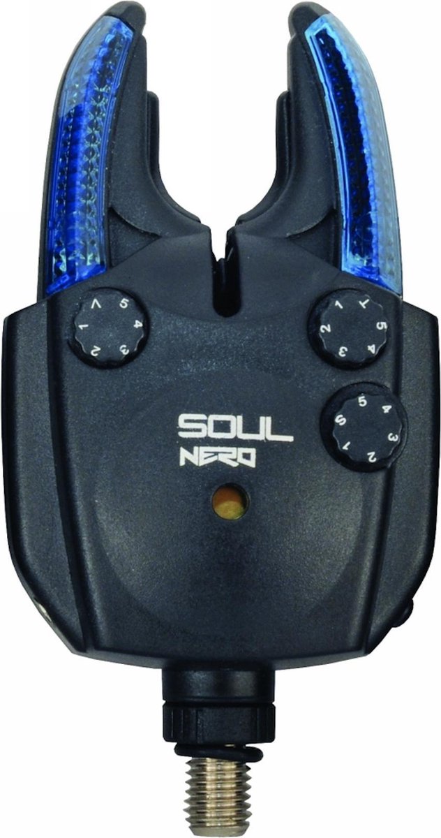 Soul Nero Bissanzeiger – kompakter Bissanzeiger mit blauer LED und Nachtbeleuchtung